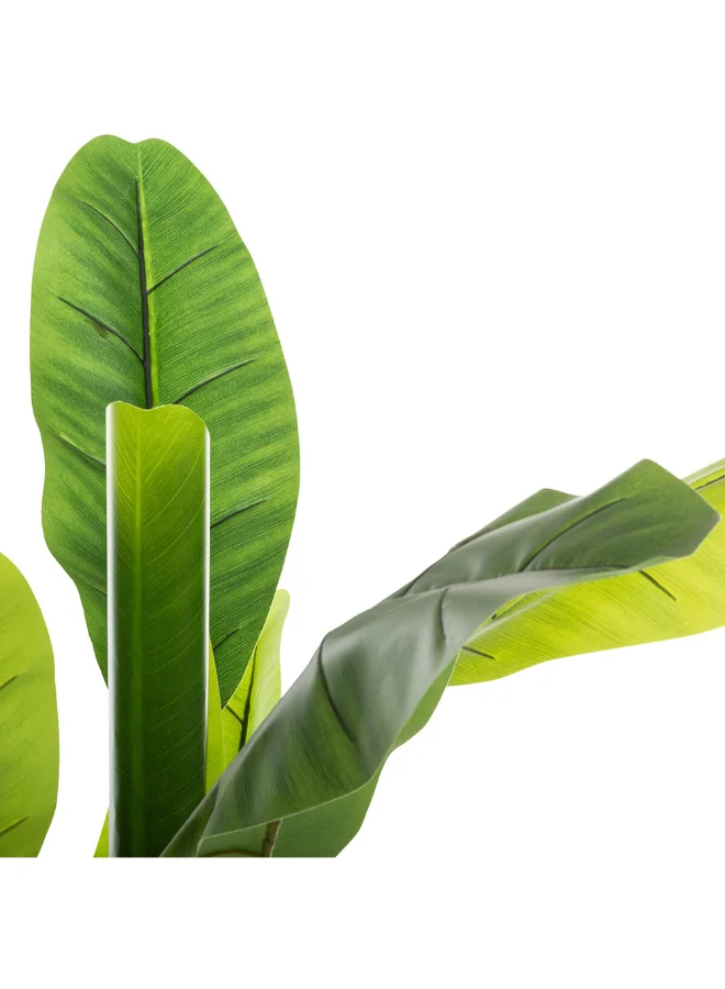 Atmosphera 2-Trunk Artificial Banana Tree with Pot Multicolour 160 cm 167300